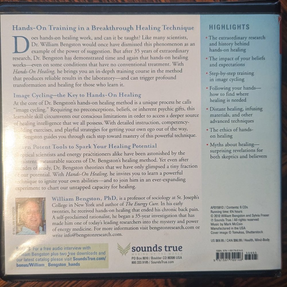 Hands on Healing CD Course - Picture 7 of 8